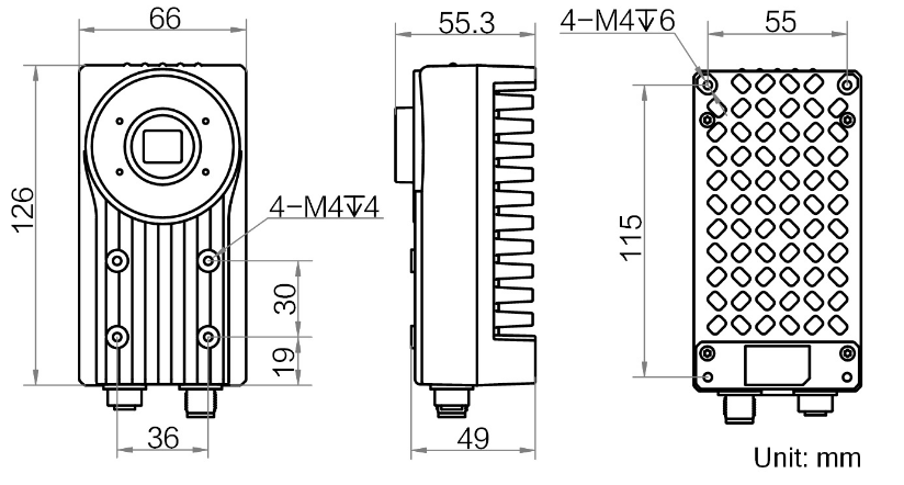 ?？礗D6000系列 MV-ID6200EM-00C-NNG 2000 萬(wàn)像素外形尺寸.png